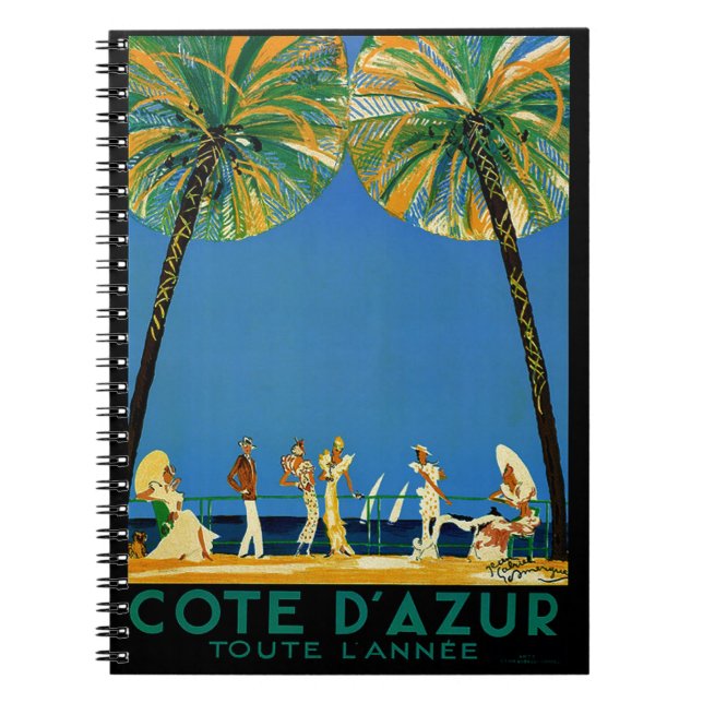 Cuaderno Viaje francés en la Costa Azul (Frente)