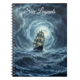 Cuaderno Viaje marítimo de la tormenta de Galeón
