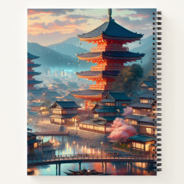 Cuaderno Viaje panorámico japonés de Kioto