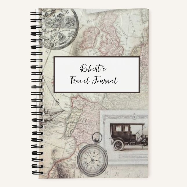 Cuaderno Viaje personalizado (Anverso)