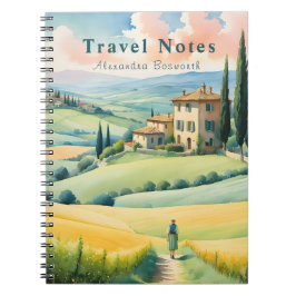 Cuaderno Viaje personalizado de verano en Italia -