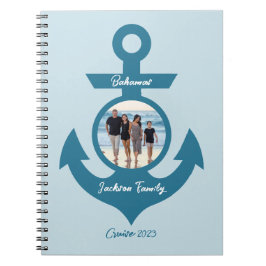 Cuaderno Viaje personalizado en familia de cruceros con tu