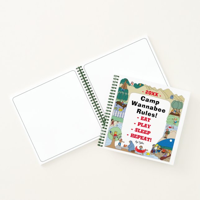 Cuaderno Viaje por Camp Road (Interior)