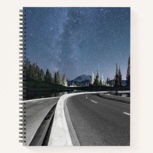 Cuaderno Viaje por carretera bajo la autopista Milkyway