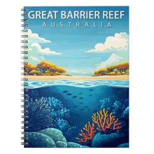 Cuaderno Viaje por la Gran Barrera de Arrecifes de Australi