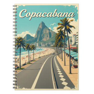 Cuaderno Viaje retro a la playa de Copacabana