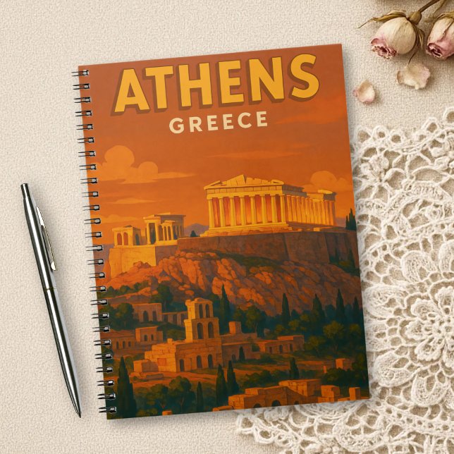 Cuaderno Viaje Retro Atenas Grecia (Subido por el creador)