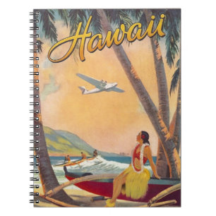 Cuaderno Viaje Vintage a Hawái