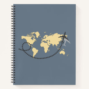 Cuaderno Viajemos por el ilustracion mundial