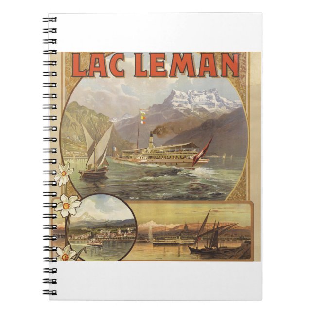Cuaderno Viajes al Lago de Ginebra (Frente)