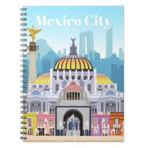 Cuaderno Viajes De Arte De Viaje A Ciudad De México