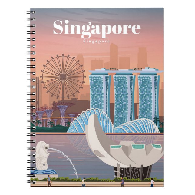 Cuaderno Viajes De Arte De Viaje A Singapur (Frente)