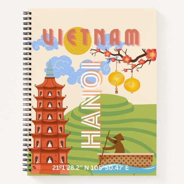 Cuaderno Viajes de Vietnam (Anverso)