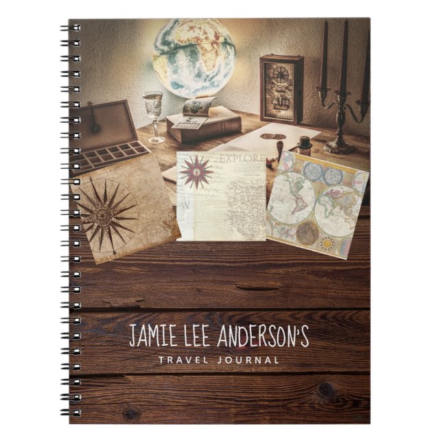 Cuaderno Viajes Diario de Jubilación Aventuras Papá Abuelo (Frente)