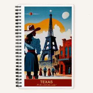 Cuaderno Viajes en Texas: Es como un otro país entero