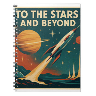 Cuaderno Viajes espaciales "A las estrellas y más allá"