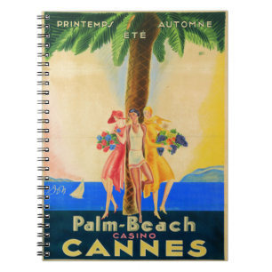 Cuaderno Viajes Franceses Vintage Cannes