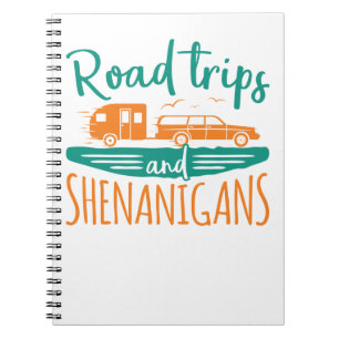 Cuaderno Viajes por carretera y vacaciones familiares de Sh