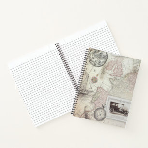 Cuaderno Viajes vintage  
