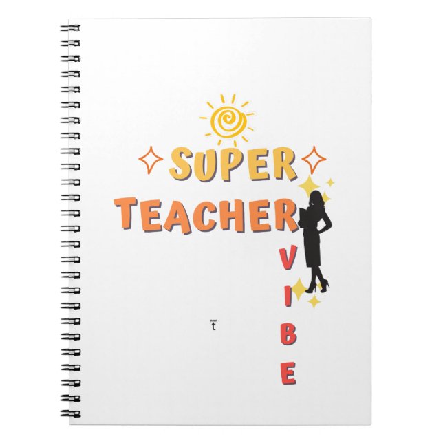 Cuaderno Vibe del superprofesor (Frente)