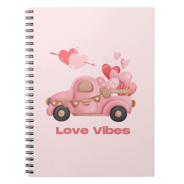 Cuaderno Vibes de amor, el día de San Valentín 2023 (Frente)
