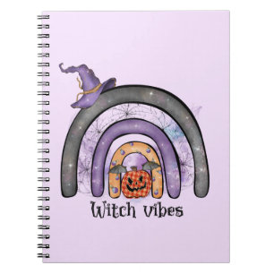 Cuaderno Vibes de bruja Black Rainbow