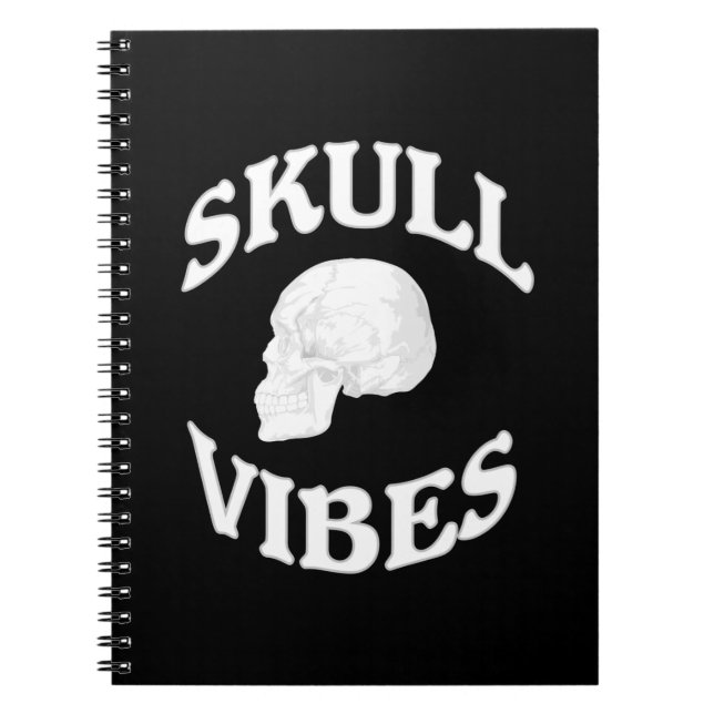 Cuaderno Vibes de cráneo (Frente)