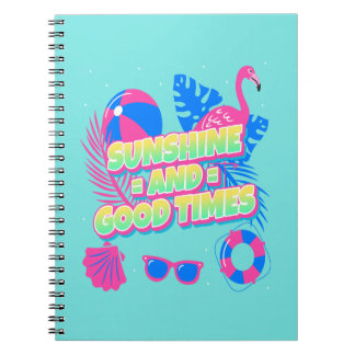 Cuaderno Vibes de diversión de verano tropical