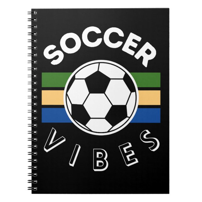 Cuaderno Vibes de fútbol (Frente)