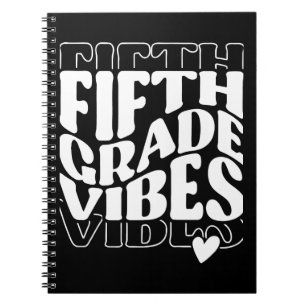 Cuaderno Vibes De Quinto Grado De Vuelta A La Escuela