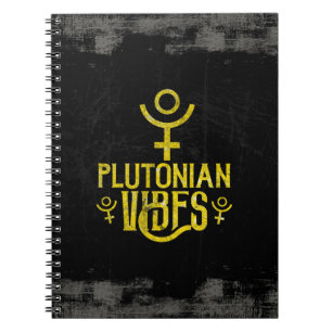 Cuaderno Vibes Plutonianas Escorpio Astrología Zodiac Plutó