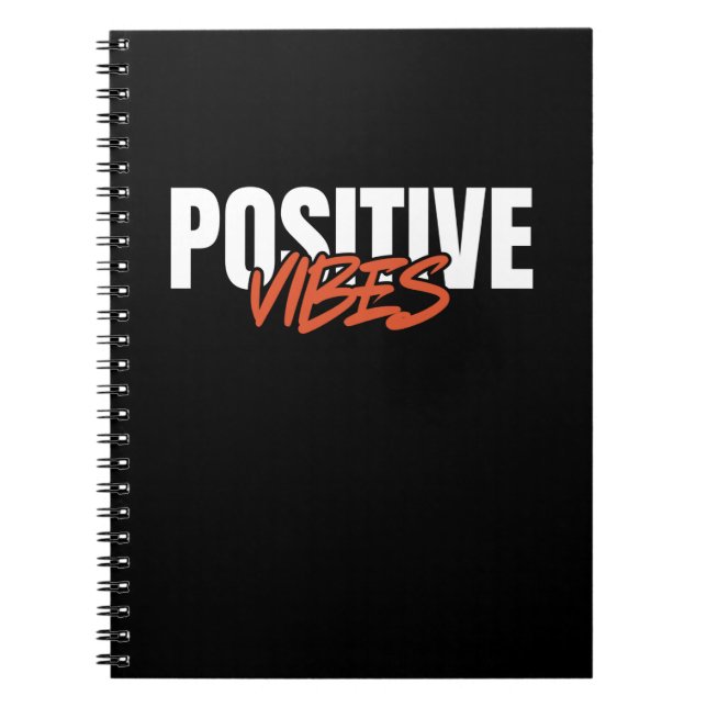 Cuaderno Vibes positivas (Frente)