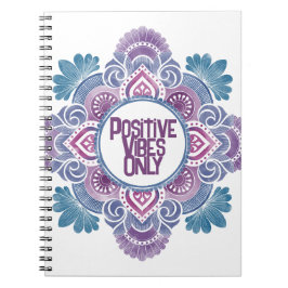 Cuaderno Vibes positivas sólo Mandala
