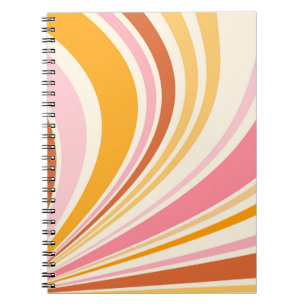 Cuaderno Vibes retro coloridas