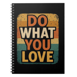 Cuaderno Vibes retro - Haz lo que amas