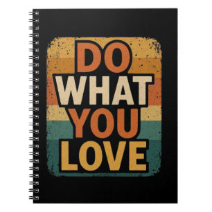 Cuaderno Vibes retro - Haz lo que amas