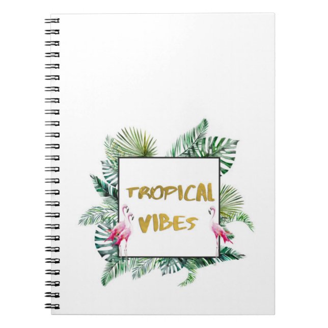 Cuaderno Vibes tropicales (Frente)