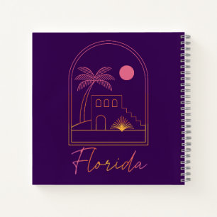Cuaderno Vibra Retro Amanecer Florida