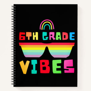 Cuaderno Vibraciones de 6to Grado De vuelta al colegio Prof