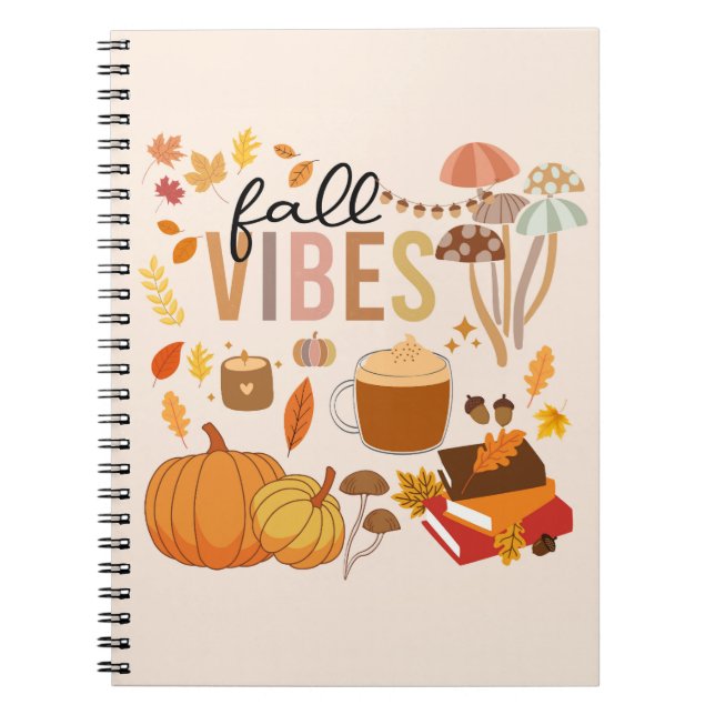Cuaderno Vibraciones de Otoño (Frente)