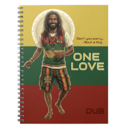 Cuaderno Vibraciones de Reggae WWJD, Jesús Todos los Días,