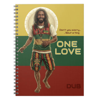Cuaderno Vibraciones de Reggae WWJD, Jesús Todos los Días,