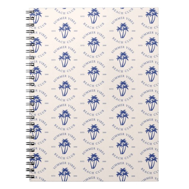 Cuaderno Vibraciones de Verano (Frente)