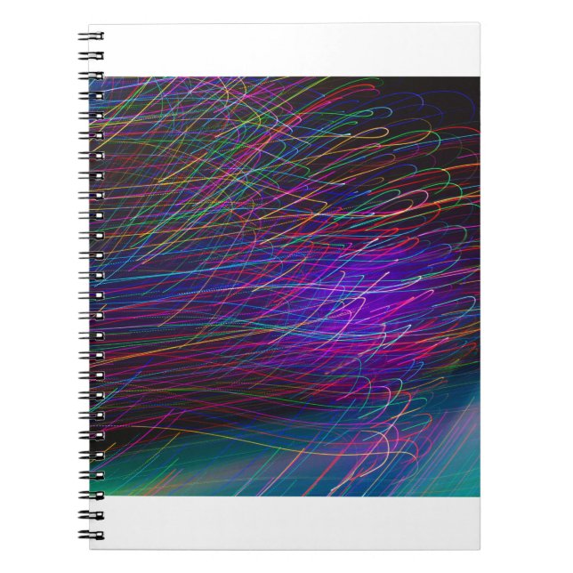 Cuaderno vibraciones del arco iris (Frente)