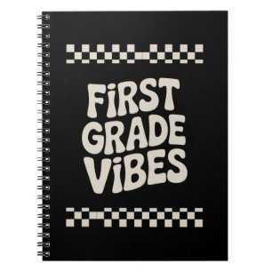 Cuaderno Vibraciones del Primer Día de Primer Grado De vuel