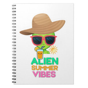 Cuaderno Vibraciones geniales de vacaciones de verano de al
