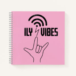 Cuaderno Vibraciones ILY - Diseño ASL