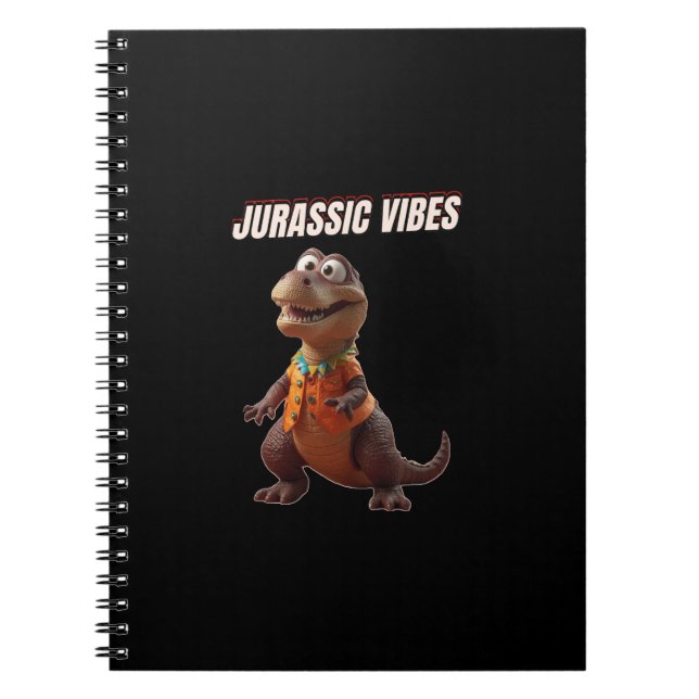 Cuaderno Vibraciones Jurásicas (Frente)