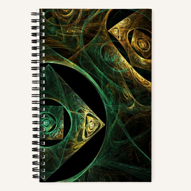 Cuaderno Vibraciones mágicas Resumen de arte (Anverso)