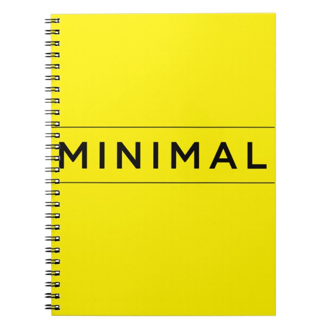 Cuaderno Vibraciones Mínimas (Frente)